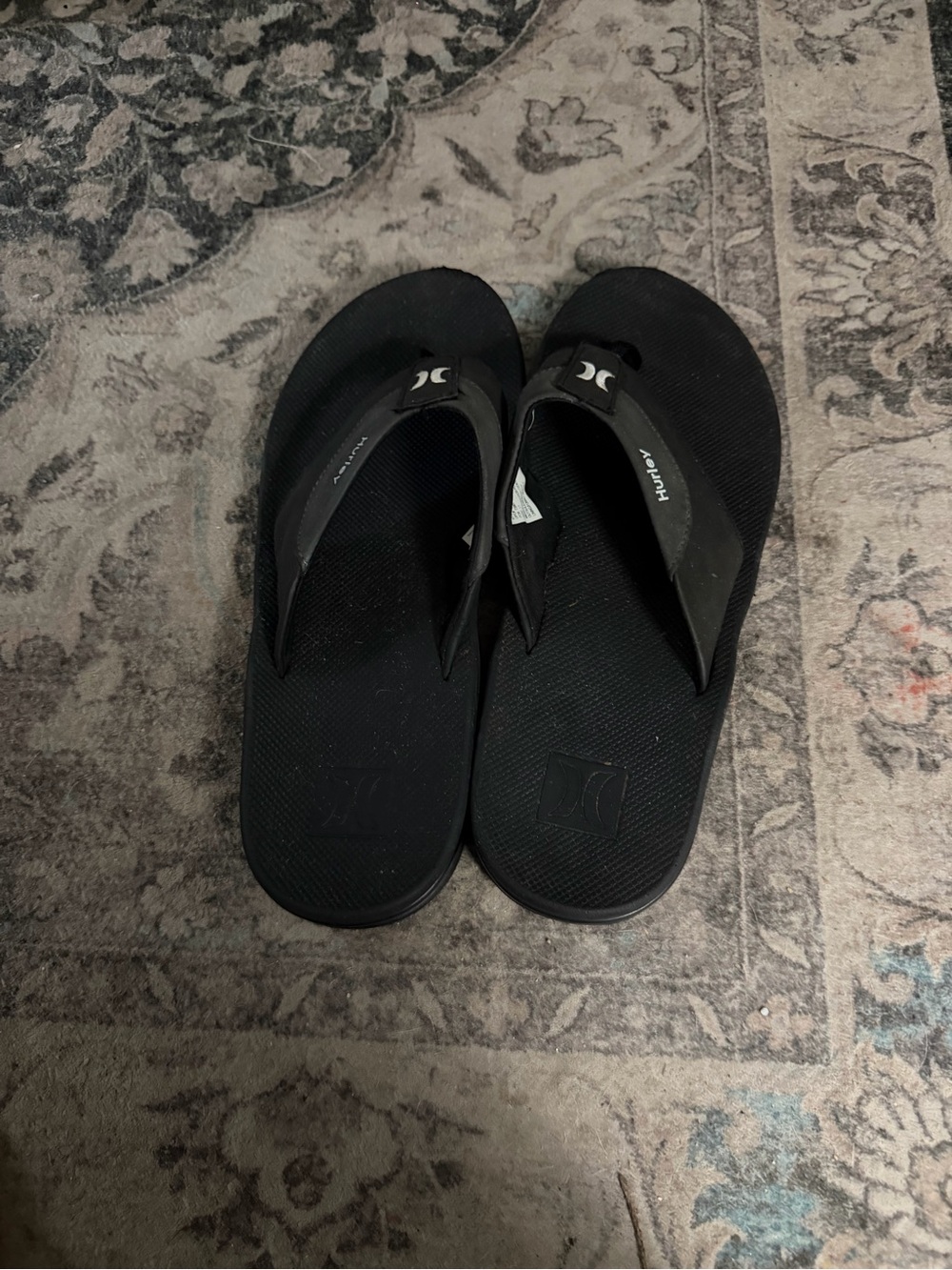 Hurley Black Men's Flip Flop Sandals
